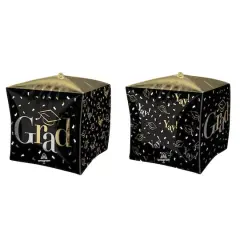 UltraShape&reg; Cubez&reg; 15" Class Dismissed Foil Balloon