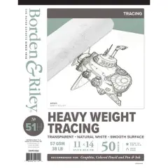 Borden & Riley&reg; #51H Heavy Weight Tracing Pad