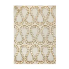 My Magic Carpet Serpentine Washable Rug Stone