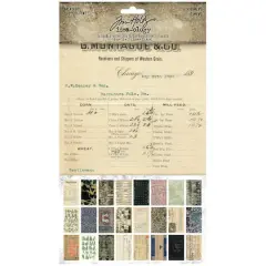 Tim Holtz&reg; Idea-Ology&reg; Backdrops Double-Sided Cardstock