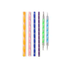 Mandala Dotting Tools with Colorful Handles by Craft Smart&reg;, 6ct.