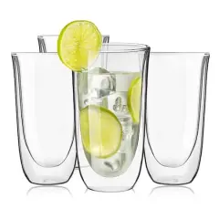 JoyJolt&reg; Spike Double Wall Insulated Glasses, 4ct.