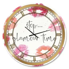 Designart Chic Accents VI Glam Wall Clock
