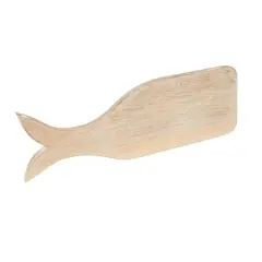 Hello Honey&reg; 20.25" Natural Whale Shaped Acacia & Mango Wood Cheese & Cutting Board
