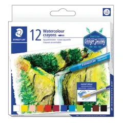 Staedtler&reg; Watercolor Crayon 10 Color Set