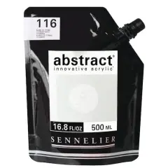 Sennelier Abstract&reg; Innovative Acrylic, 500mL 116 Titanium White 500ml