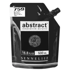 Sennelier Abstract&reg; Innovative Acrylic, 500mL 759 Mars Black 500ml
