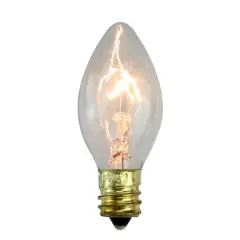 Incandescent C7 Replacement Bulbs, 25ct. Clear