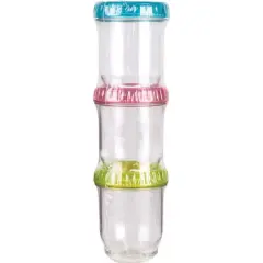 ArtBin&reg; Twisterz Jar Set with Multicolored Lids