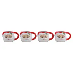 Mr. Christmas Santa Espresso Mugs Set