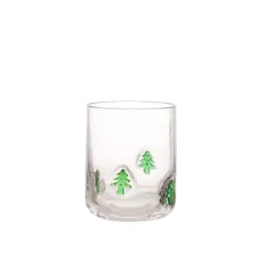 17oz. Clear Glass with Christmas Trees by Ashland&reg;