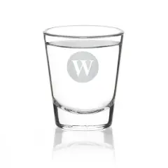 Hortense B. Hewitt Co. Monogram Shot Glass W