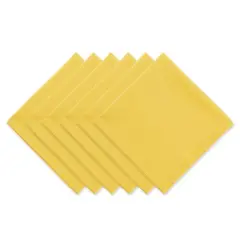 DII&reg; Solid Oversized Napkin, 6ct. Yellow Mello