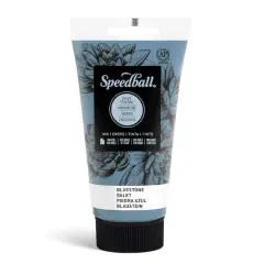 Speedball&reg; Water-Soluble Block Printing Ink Bluestone