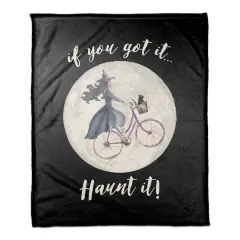 If You Got It, Haunt It Coral Fleece Blanket