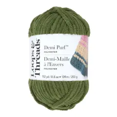 Demi Purl&trade; Yarn by Loops & Threads&reg; Sphagum