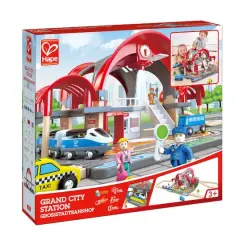 Hape Grand City Station: Light & Sound Play Railway Set