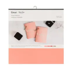 Cricut&reg; Martha Stewart Mixed Materials Platinum Rose Sampler