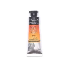 Sennelier French Artists' Watercolor, 10mL 257 Gold Ochre S1