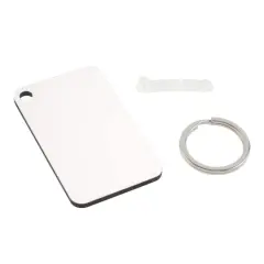 Rectangle Sublimation Keychains by Make Market&reg;, 4ct.