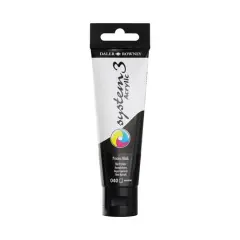Daler-Rowney&reg; Original System 3 Acrylic Paint, 59mL 040 Process Black