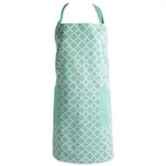 DII&reg; Aqua Lattice Print 2-Pocket Apron Assorted