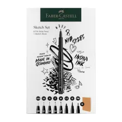 Faber-Castell Pitt Artist Pen & Notebook Set