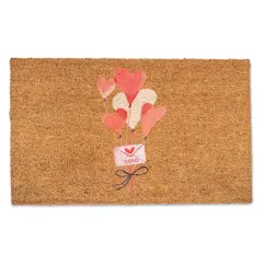 Valentines Balloons 30" x 18" Door Mat