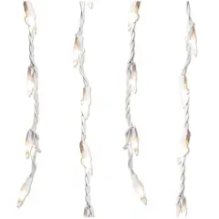 300ct. Clear Mini Icicle Christmas String Lights