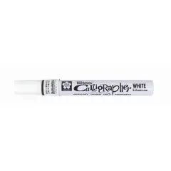 Sakura&reg; Pentouch Calligrapher&trade; Medium Pen White