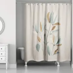 Muted Branches 71" x 74" Shower Curtain