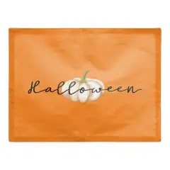 Halloween Pumpkin Polyester Twill Placemat