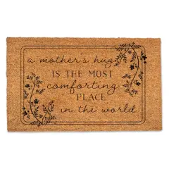 A Mother's Hug Door Mat