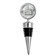 JFK Bicentennial Half Dollar Coin Wine Stopper