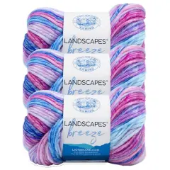 3 Pack Lion Brand&reg; Landscapes&reg; Breeze Yarn Coast