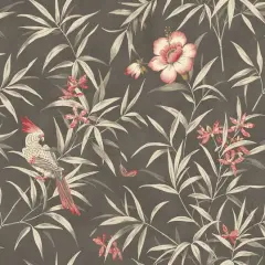 Surface Style Bamboo Garden Peel & Stick Wallpaper Cinder