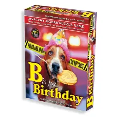 B is for Birthday Murder Mystery Jigsaw Puzzle: 1000 Pcs