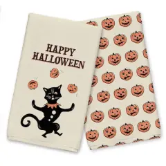 Juggling Cat Tea Towel Set