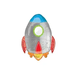 SuperShape&trade; XL&reg; 29" Blast Off Birthday Foil Balloon