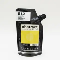 Sennelier Abstract&reg; Satin Acrylic Paint, 4oz. Light Olive Green