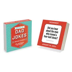 TF Publishing 2024 Dad Jokes Daily Desktop Calendar