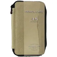 Global Art 48 Slot Canvas Pencil Case Sage