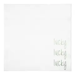Simple Lucky Ombre Napkin 10" x 10" Cotton Twill Napkin