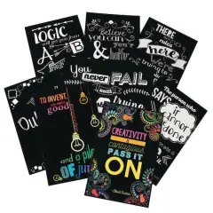 S&S&reg; Worldwide Motivational Velvet Art Posters, 8ct.