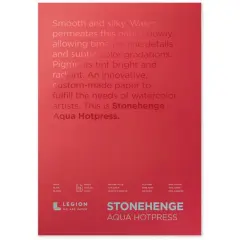 Legion Paper Stonehenge Aqua Block Watercolor Pad