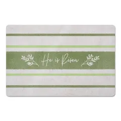 He Is Risen Mat 27" x 18" Floor Mat