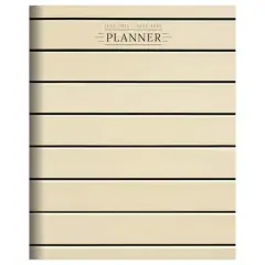 TF Publishing 2025-2026 Ebony & Ivory Medium Monthly Planner