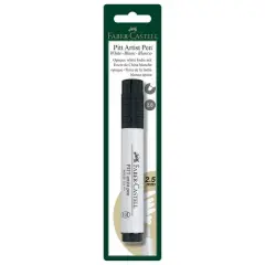 Faber-Castell&reg; PITT&reg; 2.5mm White Artist Pen