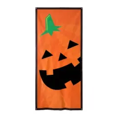 6ft. Jack-O'-Lantern Door Cover by Ashland&reg;