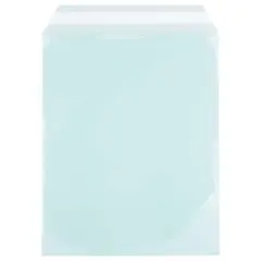 JAM Paper 8.93" x 11.25" Self Adhesive Closure Cello Sleeves, 100ct. Aqua